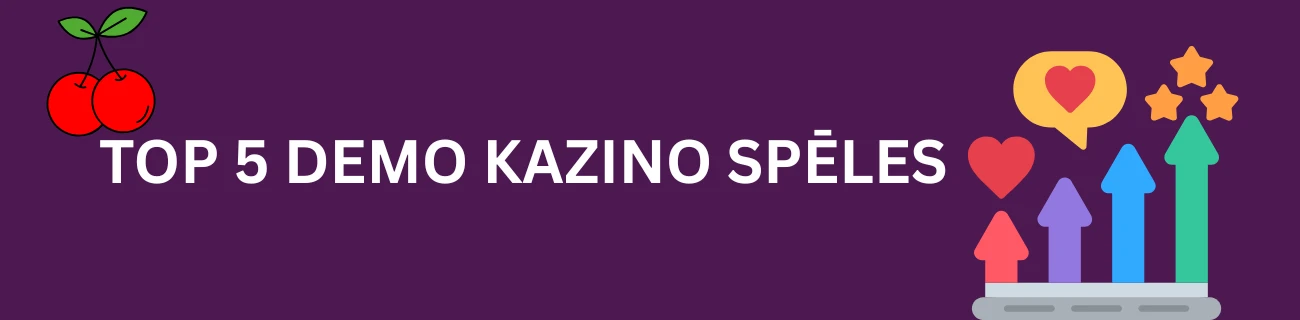 Top 5 bezmaksas kazino spēles