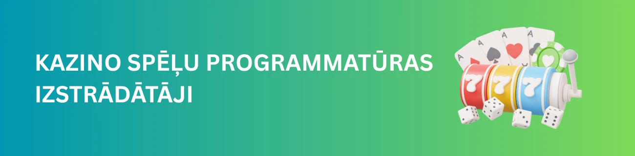 Kazino spēļu programmatūras izstrādātāji